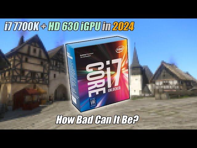 How Bad Are Intel HD 630 Graphics These Days?