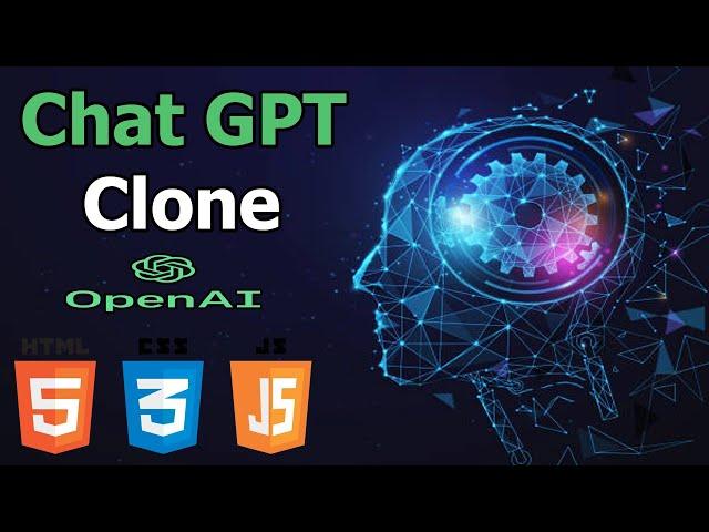 Building a Chat GPT Clone with HTML, CSS, and JavaScript | Frontend Project for Beginners 