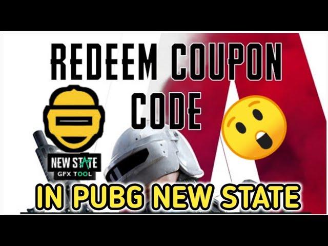 How To Redeem Codes in PUBG New State? PUBG New State Coupon Code Redemption Tutorial