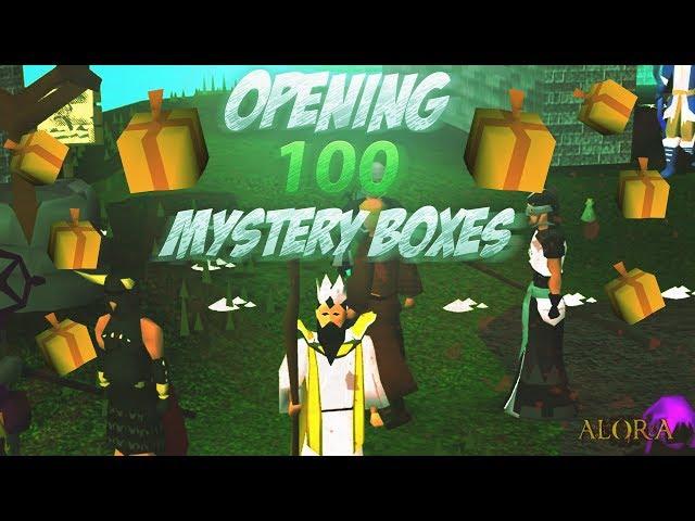 Opening 100 Super Mystery Boxes | Alora RSPS
