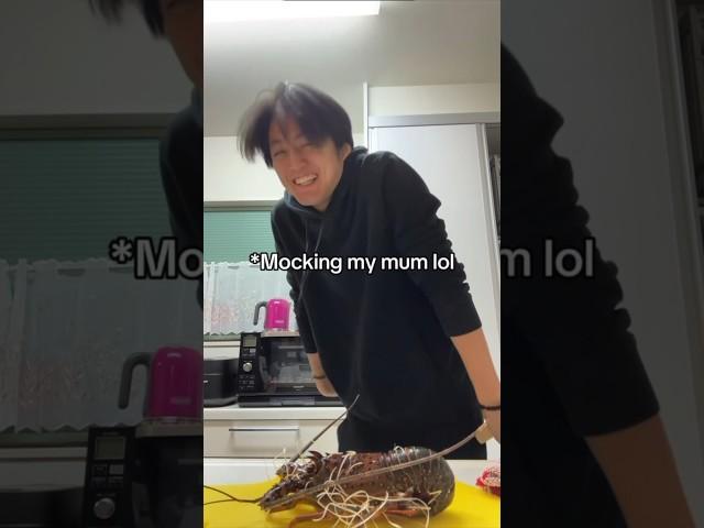 Don’t piss off your mum in the kitchen  #japan #shorts