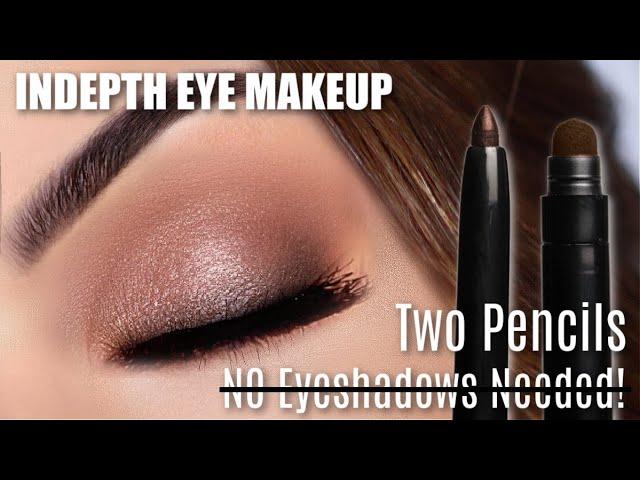 Beginners Eye Makeup Tutorial Using One Matte and One Metallic | How To Apply Eyeliner