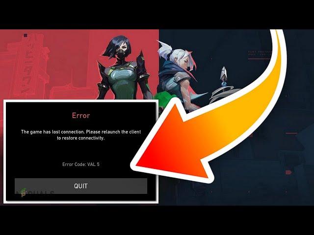 Valorant Error Code VAL 5 The game has lost connection - (Fix in 1 Minutes) 2025