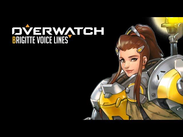 Overwatch - Brigitte / All Voice Lines / Dialogue Interactions