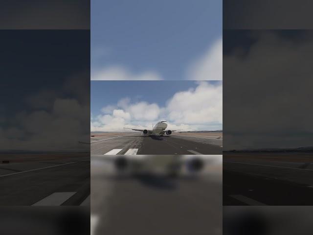 United Pmdg 777 landing into runway 28R at San Francisco
