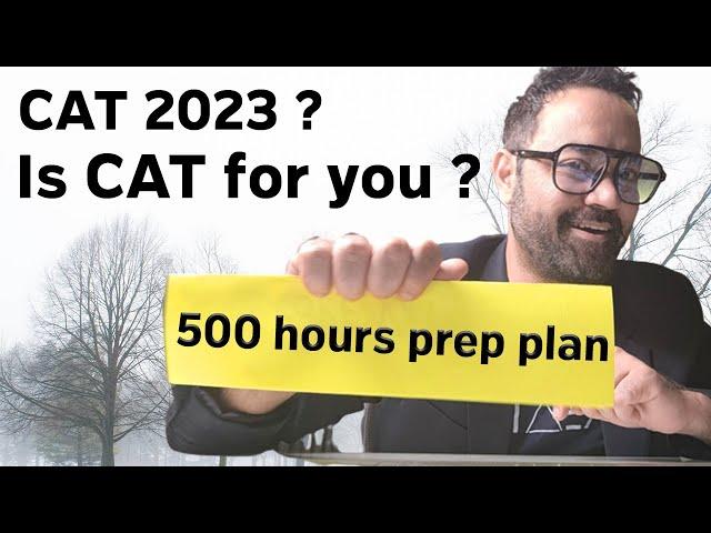 CAT 2023 | Daily schedule | Preparation for 99 percentile in CAT | CAT in 1 year