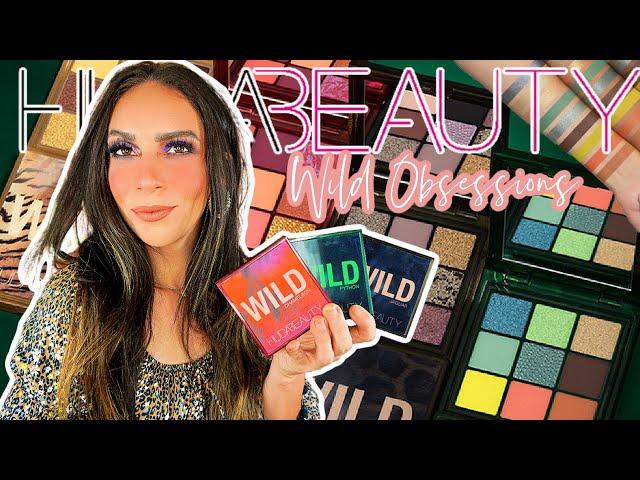 HUDA BEAUTY WILD OBSESSIONS COLLECTION REVIEW (2 LOOKS)