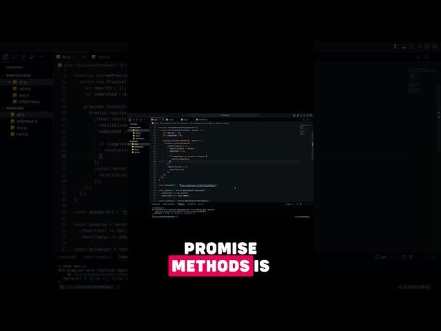 Building a Custom Promise from Scratch  #coding #programming #webdevelopment #javascript #education