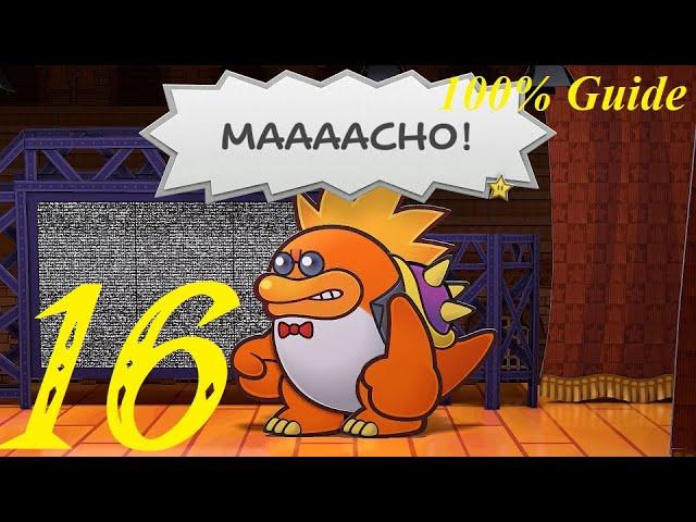 Chapter 3 (5/5): Boss: Macho Grubba | Paper Mario: TTYD (Switch) (100% & No Commentary)