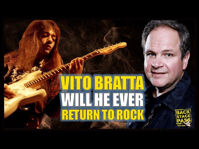 ⭐ROCK GUITARIST VITO BRATTA, WILL HE EVER RETURN TO ROCK MUSIC? EDDIE TRUNK  GIVES THE LATEST UPDATE