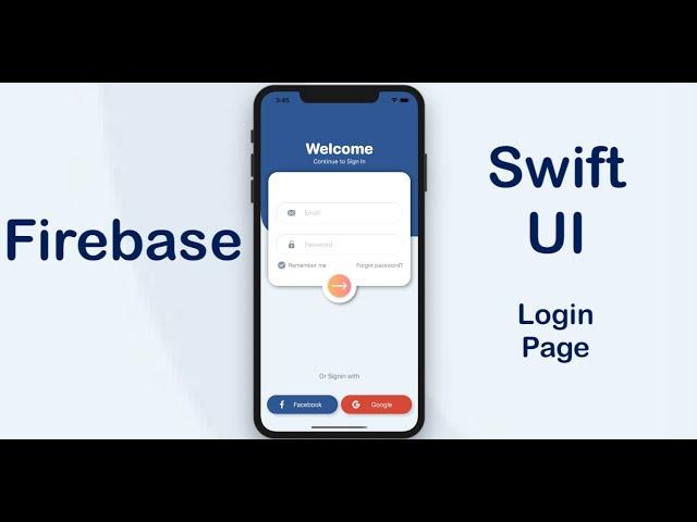 Swift UI Complex Login Page Design | Swift UI Tutorials | Swift UI creating Shapes | Part-2