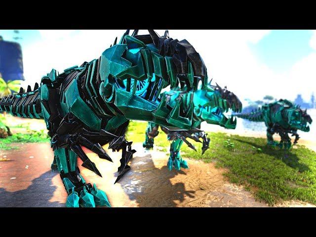 Fighting 5 Hardcore Bionic GIGA BOSS'S at the SAME TIME! | ARK Survival Evolved: Modded #54