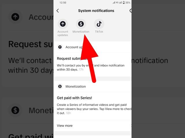 Tik-Tok monetize option #monetization