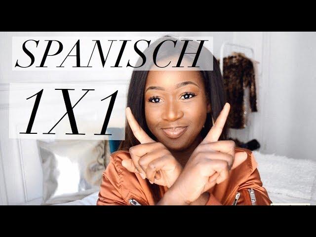 SPANISCH 1x1 |  PRONUNCIATION & AUSSPRACHE (German)