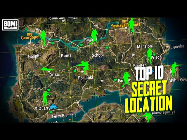 How To Rank Push Easily | Top 10 Tips And Tricks To Reach Conqueror In 3 Days |Secret location C4S12