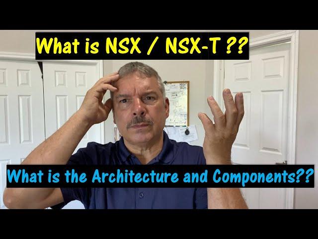 VMware NSX-T.  What is it? Lets take a look at the Architecture.