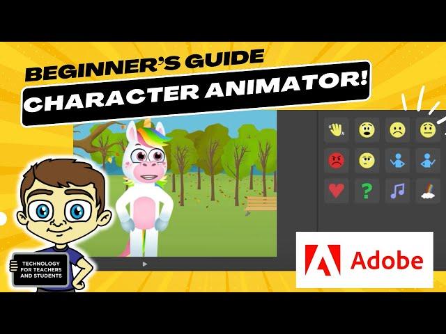 The Beginner’s Guide to Adobe Character Animator STARTER Version