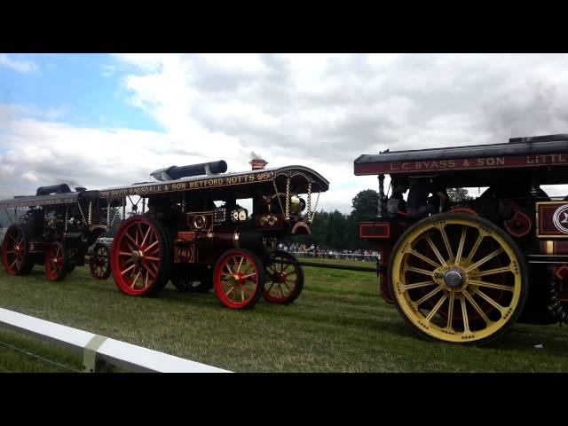 John Fowler No. 17106 Traction Engine with Crane - Hauling 6 engines at 109 tonne -