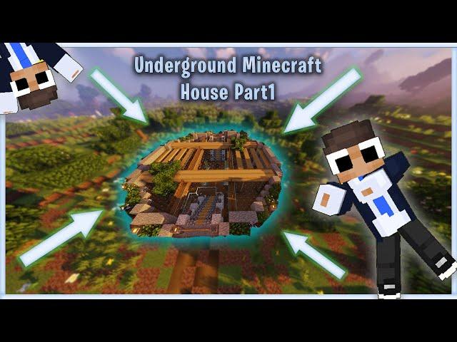 Minecraft Underground House part1 | Tutorial