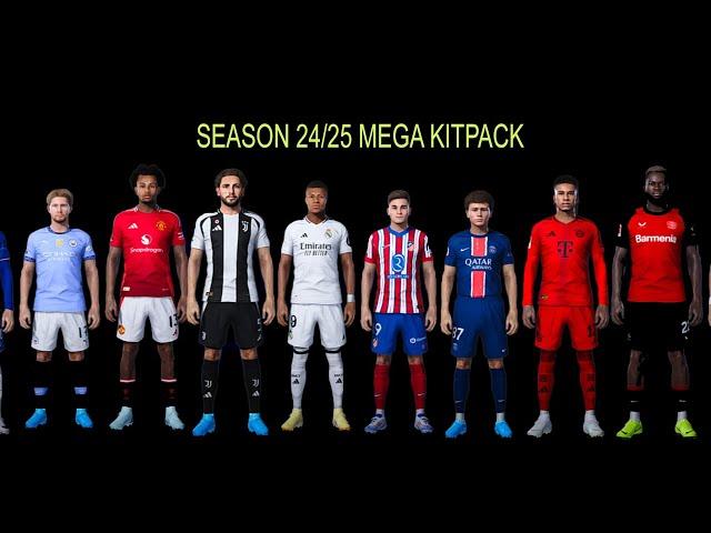 PES 2021 NEW MEGA KITPACK 2024-2025