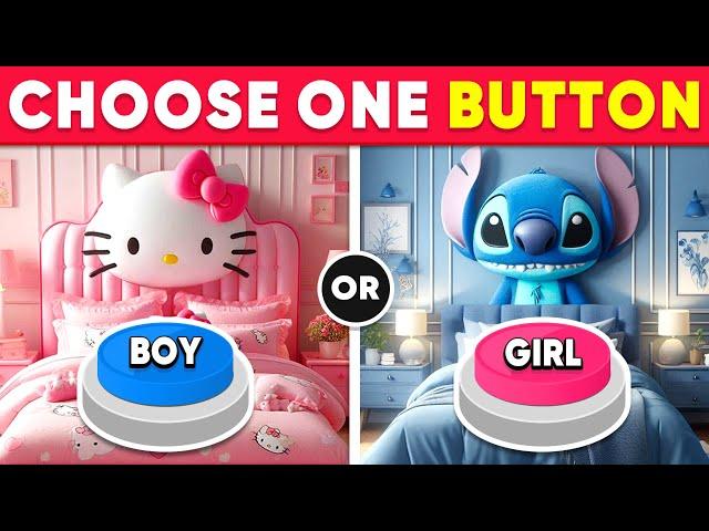 Choose One Button! Boy or Girl Edition ️ Quiz Forest