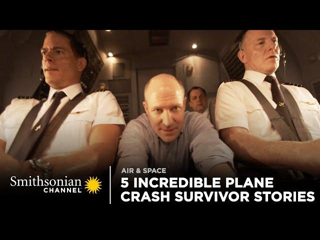 5 Incredible Plane Crash Survivor Stories  Air Disasters | Smithsonian Channel