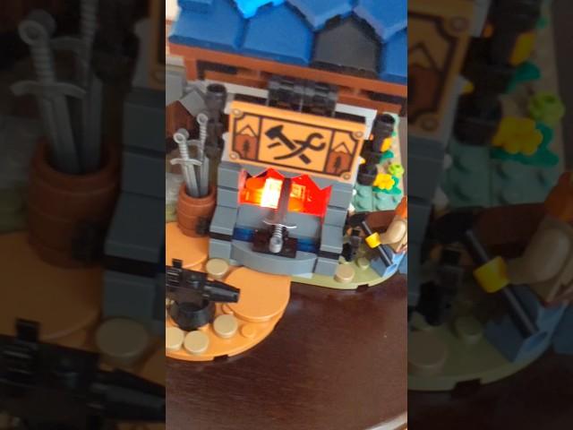 Lego Medieval Blacksmith #lego #legoideas #afol #forge #toycollector #short #shorts #shortvideo