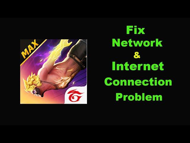 Fix Free Fire MAX App Network & No Internet Connection Error Problem in Android Smartphone