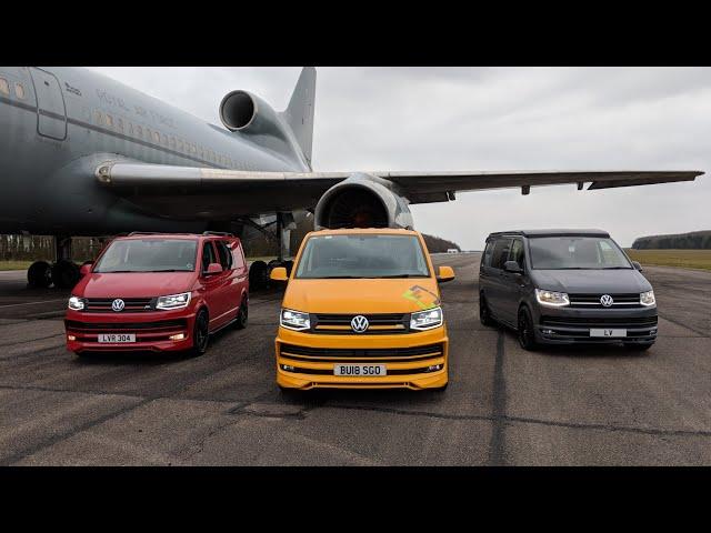 Run Way Blast in the 304ps vw T6 Transporter How Fast!!!!