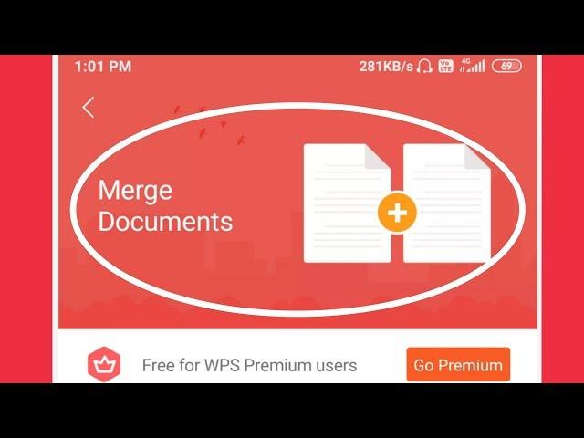 How To Merge Document in WPS Office Android