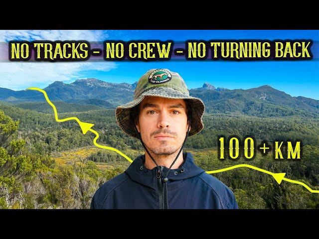 9 Days Alone Crossing Tasmania's South West Wilderness (Full Documentary)