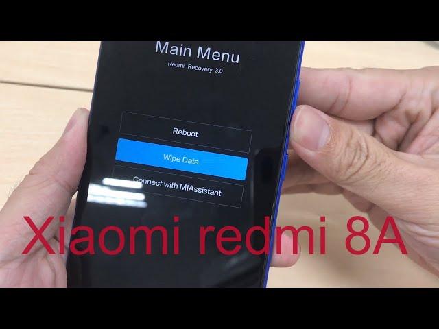 Hard reset Xiaomi Redmi 8A