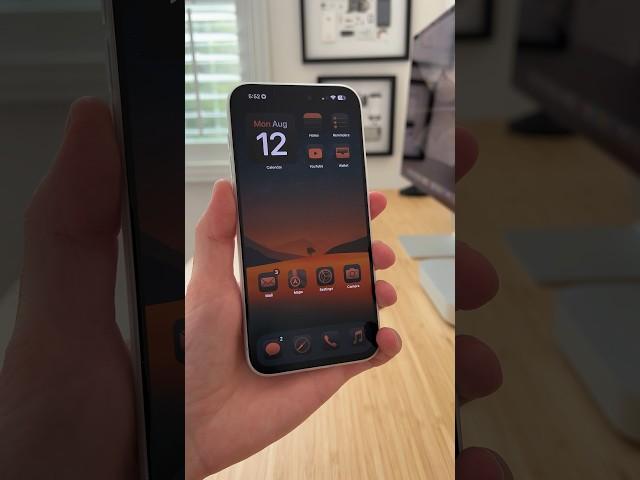 iOS 18 Customization! FINALLY! App icons change with Wallpaper!