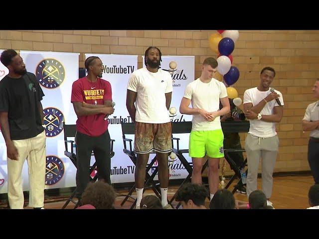 Denver Nuggets dedicate STEM lab at Johnson Boys & Girls Club in downtown Denver