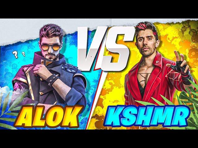 ( ALOK VS KSHMR ) WHO IS BEST ?  || FREE FIRE BEST CHARACTER