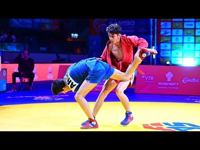 GULISASHVILI Shalva vs AGHUMYAN Armen. Youth male 58 kg. European SAMBO Championships 2023