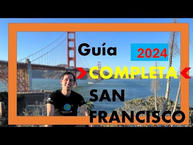 Qué HACER en SAN FRANCISCO California 2024 (20 IMPERDIBLES) Turismo, CONSEJOS y GUIA para viajar 4K