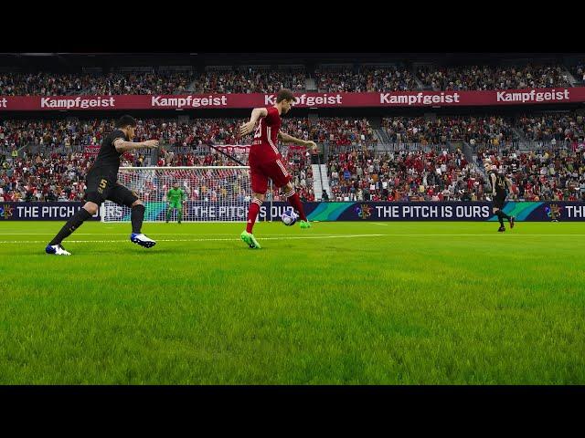 eFootball PES 2021: удары со средней дистанции. (tutorial)