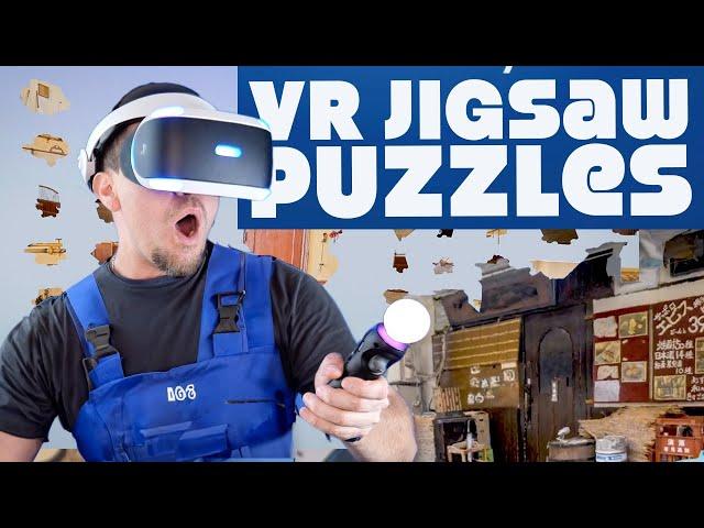 I tried VR jigsaw puzzles: not what I expected!  | Puzzling Places PSVR review & demo