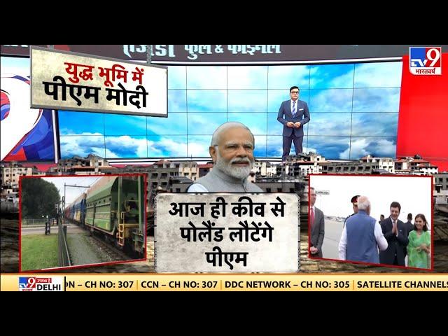 PM Modi Ukraine Visit: पोलैंड से यूक्रेन...'शांतिपथ' पर पीएम मोदी  | Kyiv | Zelenskyy | Putin