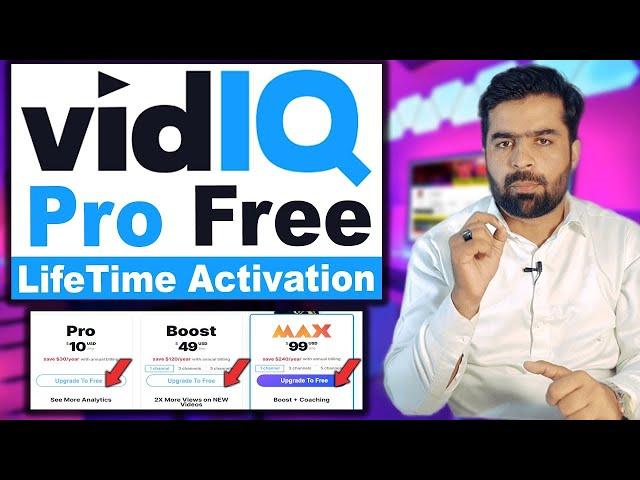 How To get vidiq pro free | vidiq boost free 2024 | vidiq primum free | Jabbar Tv