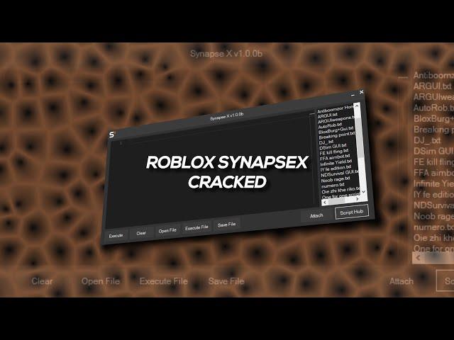 FREE |  ROBLOX SYNAPSE X | SYNAPSE X CRACKED | TUTORIAL