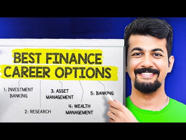 How to choose a Career in Finance? | MOST VALUABLE IN DEPTH Video