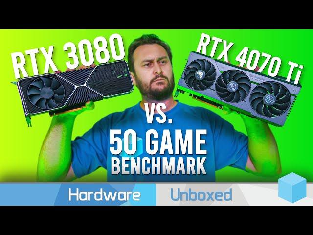 GeForce RTX 4070 Ti vs  GeForce RTX 3080 10GB, 50+ Game Benchmark @ 1440p & 4K