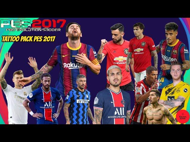 Tattoo pack PES 2017 Season 2021 For Micano4u