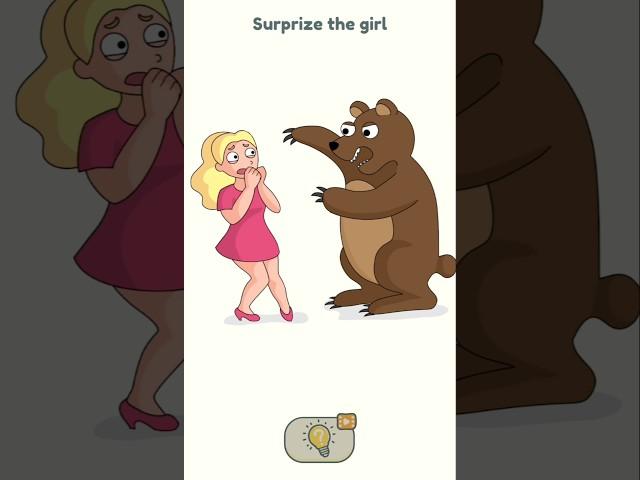 Surprise the girl dop 2 delete one part gameplay #shorts