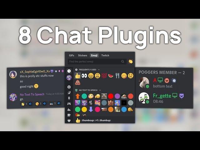 8 Chat Plugins for BetterDiscord Users (2021)