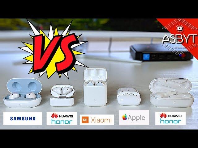 Galaxy Buds vs Airpods 2 v Xiaomi AirDots Pro v Huawei Honor Flypods | Best Wireless Earphones 2019?