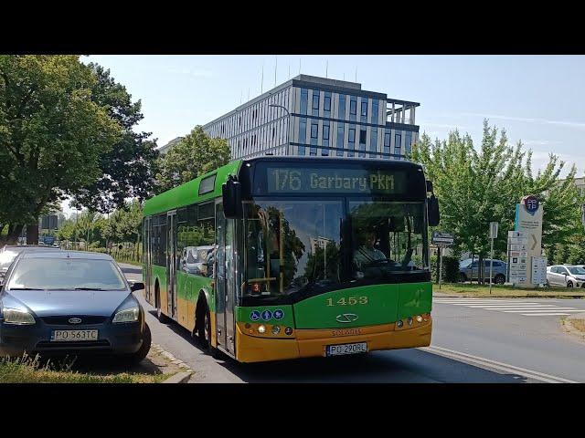 MPK Poznań - Linia 176 - Solaris Urbino 12 III #1453