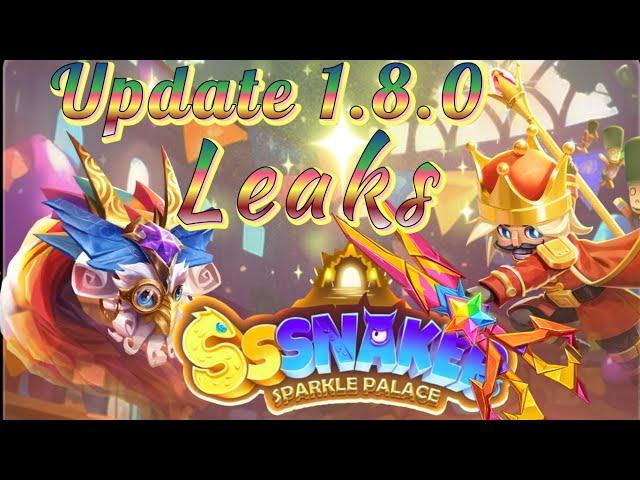 SSSnaker 1.8.0 Update Leaked Footage, New S Grade Holy Snake, Artifact, and Others Sparkle Palace